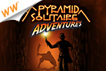 Match cards in exotic locations!  Race against the clock to win gems and ancient artifacts in Pyramid Solitaire Adventures - a Cash Game!