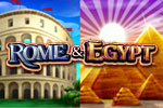 Cleopatra and Julius Caesar have returned to your PC! Play the Rome and Egypt slots casino game today!