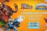 Screenshot of Skylanders Giants Match Card Game