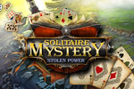 Solitaire Mystery: Stolen Power combines solitaire with hidden object gameplay! Save the world by collecting powerful cards.