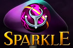 In Sparkle, destroy chains of evil orbs before they create eternal night!