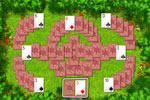 Screenshot of Summer Tri-Peaks Solitaire