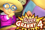 Help Super Granny and her friends rescue all the kitties in Super Granny 4!