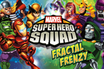 Iron Man and Ms. Marvel are searching for Infinity Gems in Dr. Doom's vault! Help them break in and grab the gems in Superhero Squad: Fractal Frenzy.