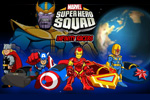 Thanos is holding a racing competition and the Super Hero Squad must race to victory to win the Infinity Stones!