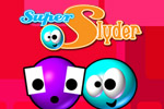 Join this modern slip-n-slide and keep our blue character alive.  Can you send Slyder home?