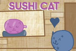 Help Sushi Cat fill up his belly with as much tasty sushi as possible!