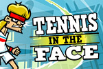 An ex-tennis star, Pete Pagassi, is on a mission to stop the evil energy drink corporation, Explodz.  And he'll do it with... Tennis in the Face!