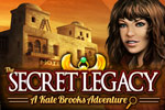 In The Secret Legacy: A Kate Brooks Adventure, collect the clues necessary to unravel a mystery, and then find a buried treasure!