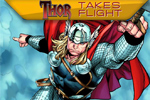 Thor is called upon by Odin to restore order to the Nine Worlds. Can he defeat his most feared enemies? Play Thor Takes Flight for free!
