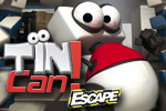 Help TINcan reach the exit using walls and special fields in TINcan Escape!