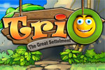 Trio - The Great Settlement features match 3 gameplay and more!