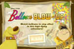 In UP: Balloon Blow UP, match balloons to stay afloat in a high-flying adventure! Don't let the house hit the ground.