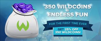 25% off 350 WildCoins Packs! - image