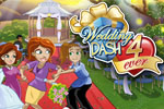 Quinn's mom shakes things up in crazy ways in Wedding Dash® 4-Ever!
