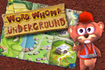 Help wacky gophers win, one word at a time, in Word Whomp Underground!