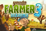 Youda Farmer 3: Seasons is a fun time management game with 8 new farms. Put your skills to the test with bugs, cold, storms, and more!