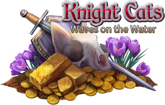 Knight Cats: Waves on the Water