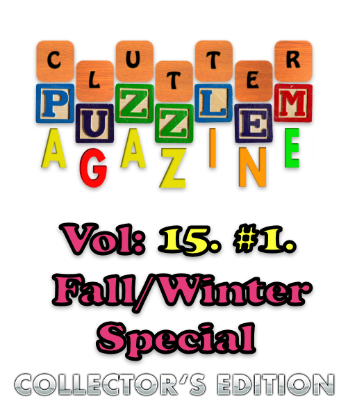 Clutter Puzzle Magazine Vol. 15 No. 1 Collector's Edition